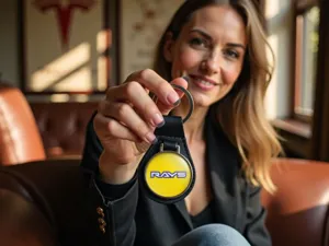 Rays Portachiavi Designer Minimo Chic Tocco Forza